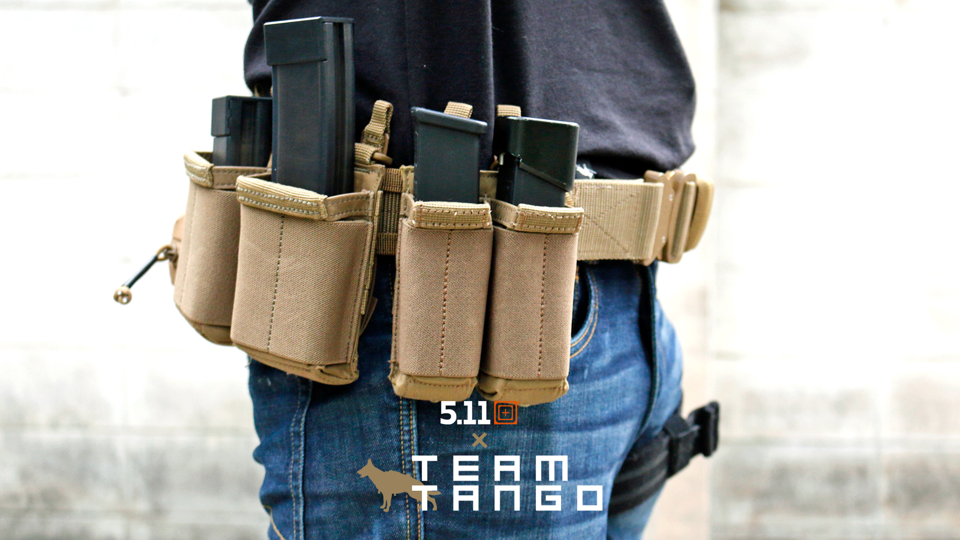 5.11 TACTICAL FLEX Double PISTOL Mag 56425 Team Tango